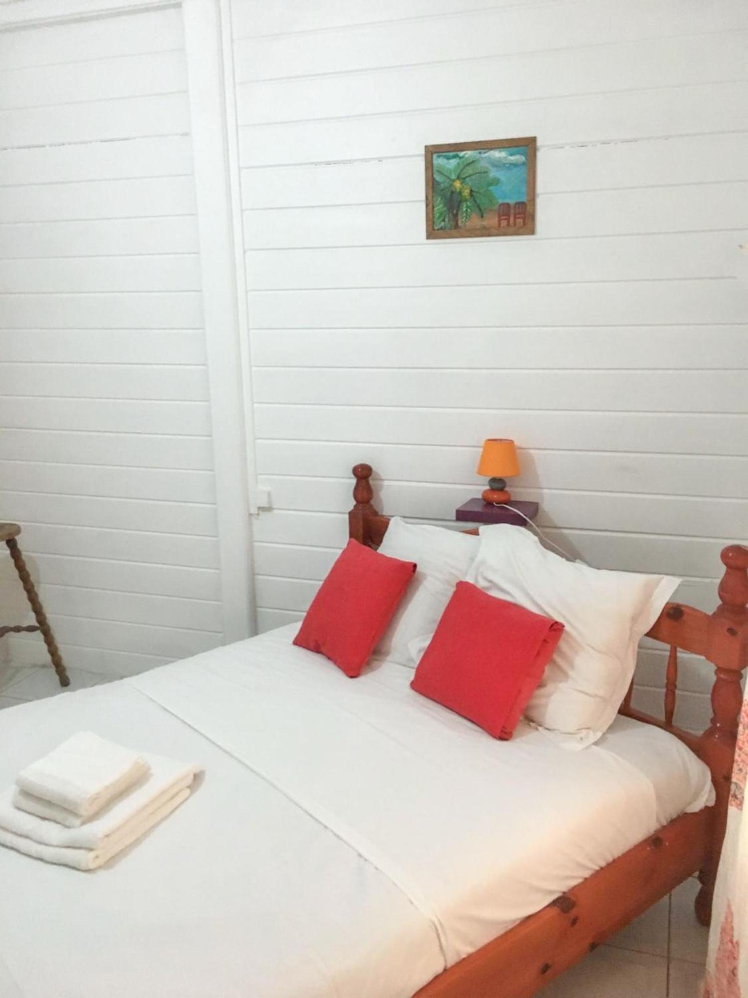 Villa Enchantee Avec Vue Sur Mer Et Piscine Au Carbet 르 카르베 외부 사진